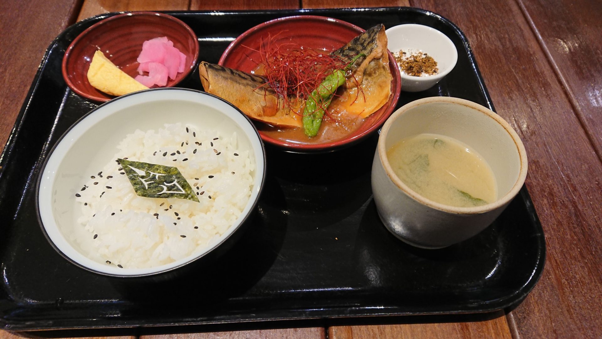 TYPE-MOON展 UnlimitedBladeWorks 士郎の和食膳